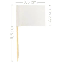 Bandeirinha No Palito Para Topper 100unid. - Ref 2083